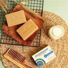 Dhavanam Gentle Hydration Soap (with Goat Milk & Coconut Oil)
